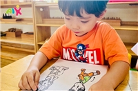 🎨 Mỹ thuật sắc màu: Tô màu tranh bé tập thể dục 🙆♂️