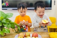 Giờ học cảm quan: Nhận biết mùi - vị QUẢ TÁO